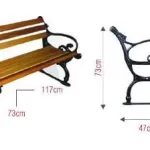 döküm bank ayağı